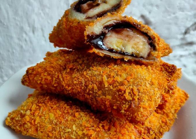 Crispy Banana Roll