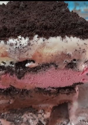 Foto resep Ice cream cake no oven no mixer