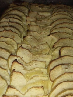 Una foto de Tarta de manzana casera