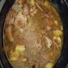 A picture of Beef Pot Roast infused with Pear!.