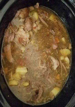 A picture of Beef Pot Roast infused with Pear!.