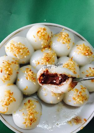 Hình của món Bánh trôi nhân socola.