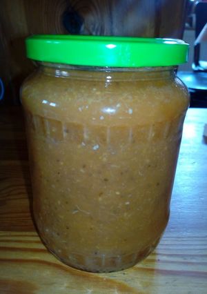 Őszibaracklekvár chiamaggal recept fotója