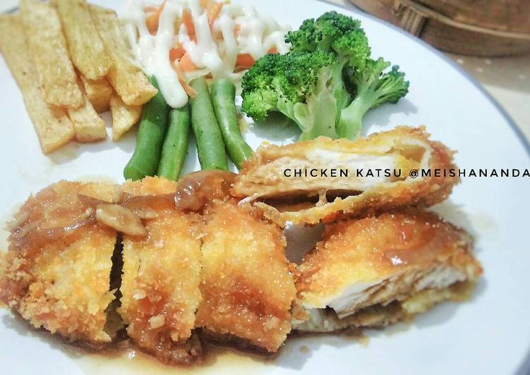 Chicken katsu + saus homestyle