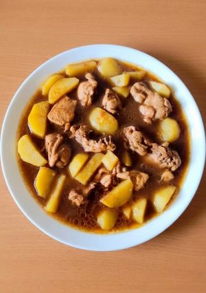 Foto resep Kentang Ayam Ungkep Kecap
