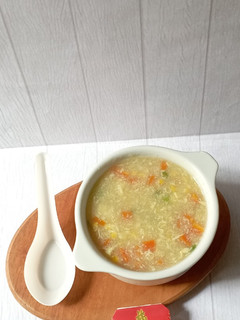 Foto resep #928 Sup Jagung + Wortel ala Chinese