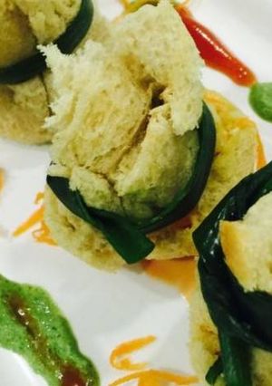 A picture of Salad potli.