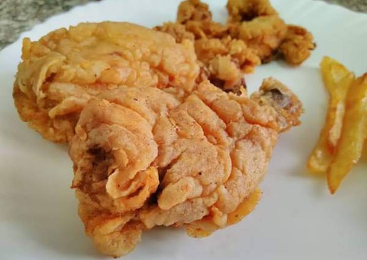 Recipe of Super Quick Homemade KFC Style crispy broast