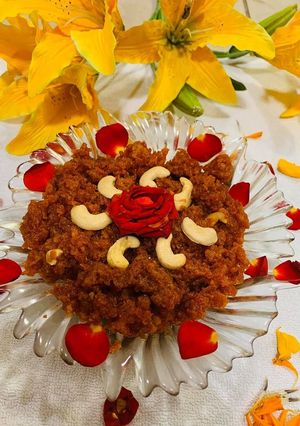 A picture of Carrot halwa.