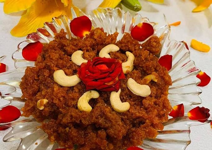 Carrot halwa