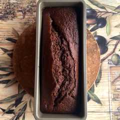 A picture of Banana chocolate with walnut (pisang cokelat dgn walnut) #nomixer #takaransendok 🤩.