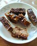 Budín de naranja y cacao amargo (sin azúcar ni harina)