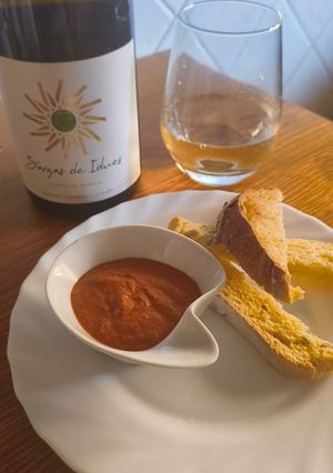 Foto principal de Crema de pimientos y nueces. Muhammara siria