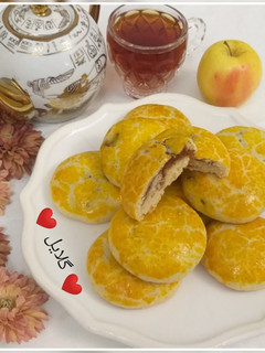 عکسی از دستور کلوچه سیب 😋