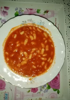 صورة لوصفة فاصوليا 😋