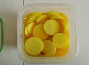 Foto resep Danmuji (acar lobak kuning korea)