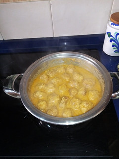 Foto principal de Albóndigas en salsa de almendras