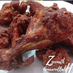 A picture of Rice Flour Marinade Chicken Fry.