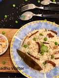 Jeera Matar Rice (Cumin Pea Rice)