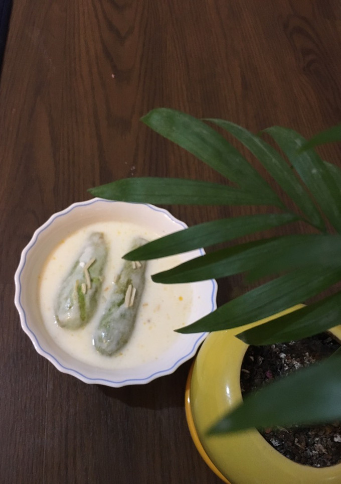 عکسی از دستور كوسا بلبن (كدو در ماست)