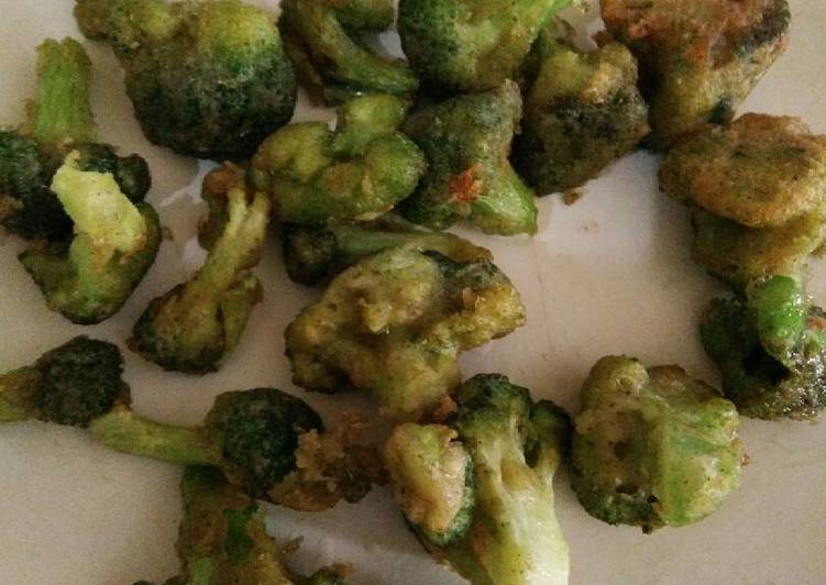 Resep Brokoli hijau goreng yang Lezat