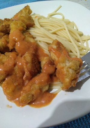 Una foto de Boneless de pechuga de pollo al chipotle
