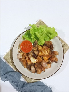 Foto resep Ayam goreng bawang putih