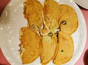 Una foto de quesadillas mexicana