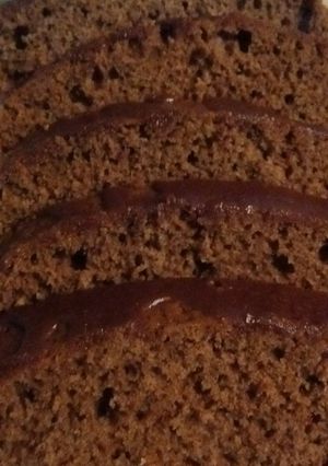 Una foto de Torta de chocolate y lentejas