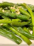 Braised Garlic Green Beans