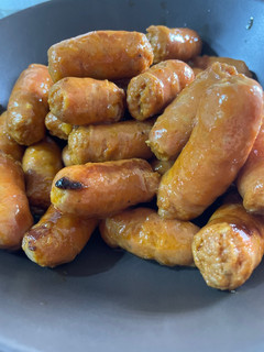 Una foto de Salchichas frescas olla GM