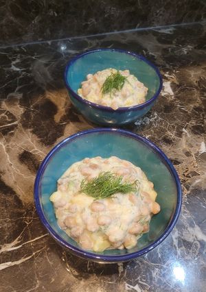 عکسی از دستور سالاد برای شام