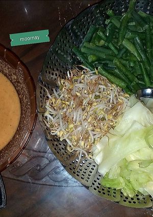 Foto resep Pecel Sayur Bumbu Jadi