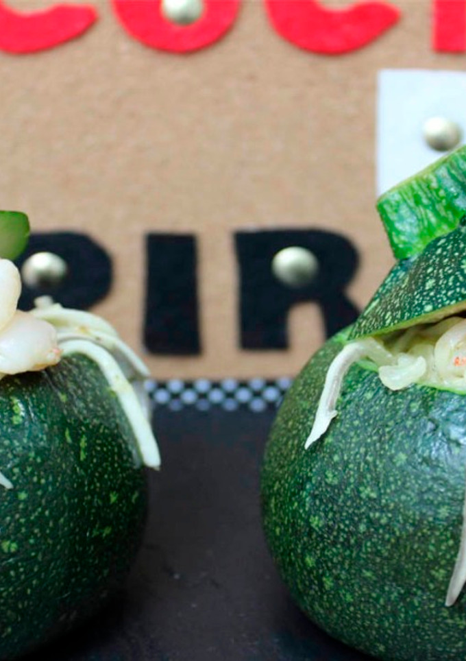 Una foto de Calabacines Luna Rellenos | Sencillo y fácil