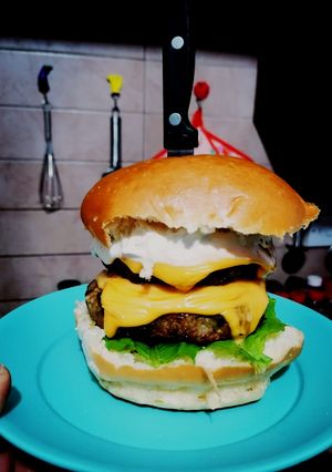 Φωτογραφία της συνταγής Κυπριακό chicken burger