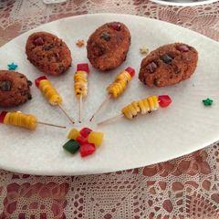 A picture of Sweet Corn and broken wheat Cutlet.
