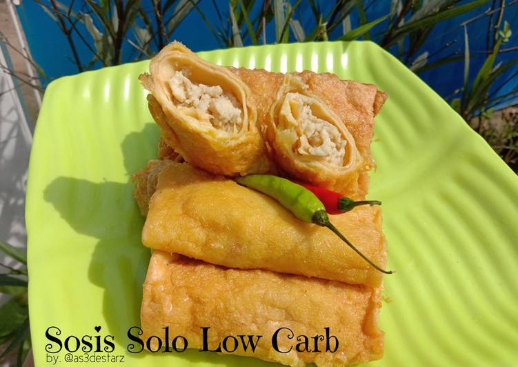 Sosis Solo Low Carb / Keto