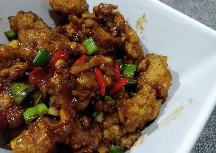 Ayam Karage Saus Kecap #dirumahaja