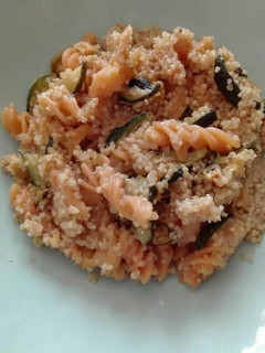 Una foto de Ensalada templada de pasta