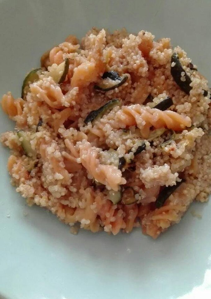 Una foto de Ensalada templada de pasta