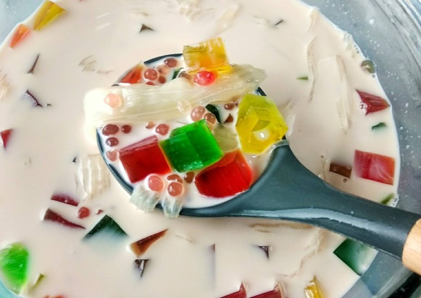 Es Kelapa Muda Jelly Warna