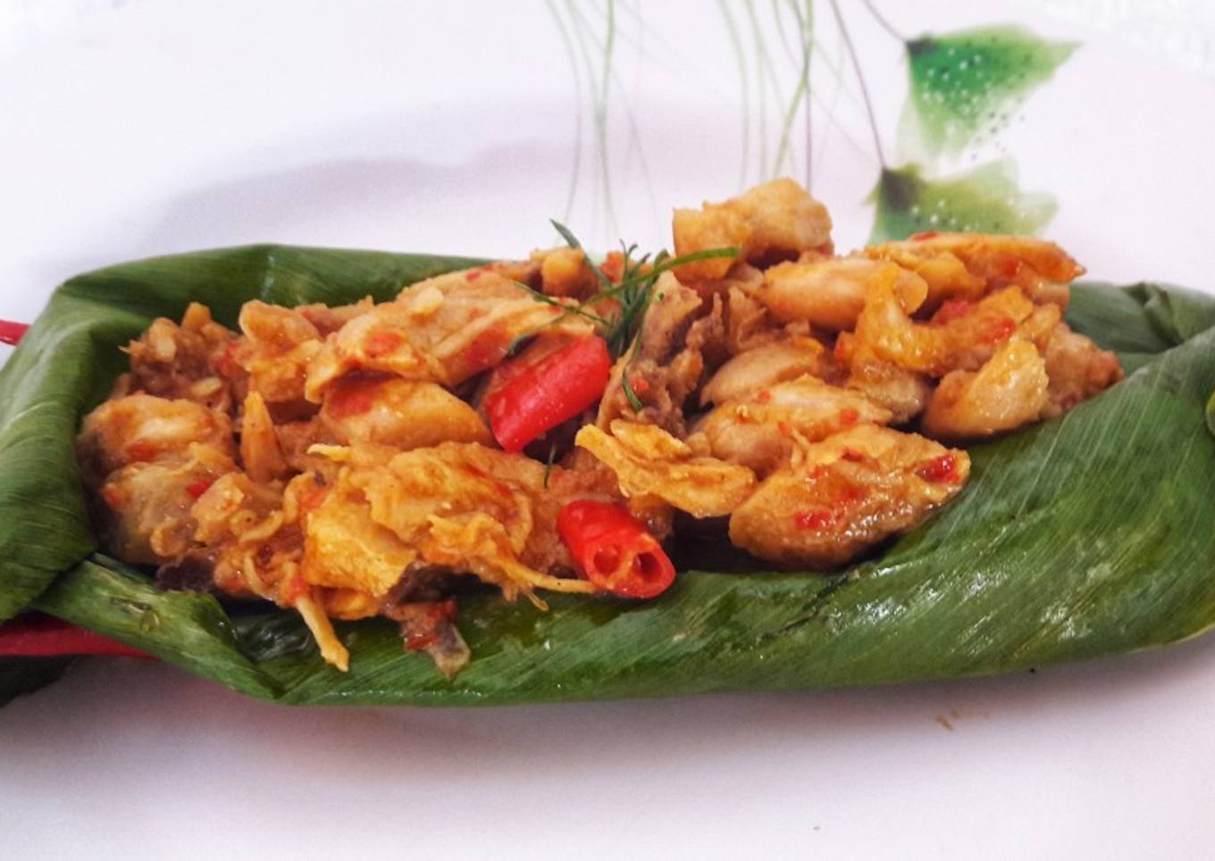 Ayam Suwir Pedas ala Bali