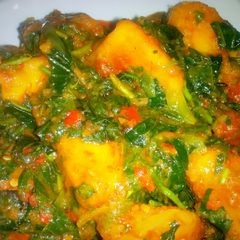 A picture of Asaro (ji agwuru agwo).