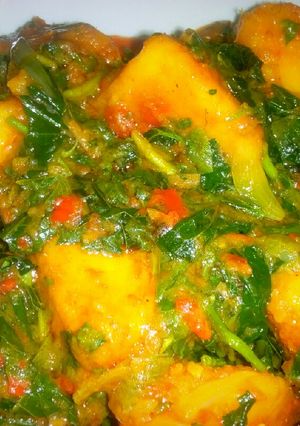 A picture of Asaro (ji agwuru agwo).