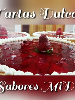 Una foto de Tarta de Frutillas con Crema