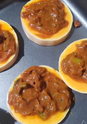 Una foto de Calabaza a la pizza
