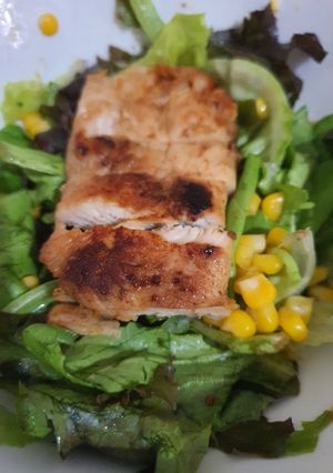 Foto resep Ayam panggang teflon menu diet