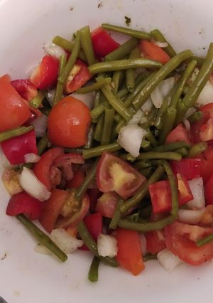 Una foto de Ensalada de judías verdes (Dieta)