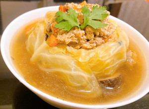 รูปของ กะหล่ำปลียัดไส้หมูสับกุ้ง
