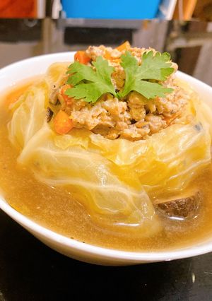 รูปของ กะหล่ำปลียัดไส้หมูสับกุ้ง